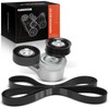 A-Premium Engine Serpentine Belt Drive Kit with Tensioner Compatible with