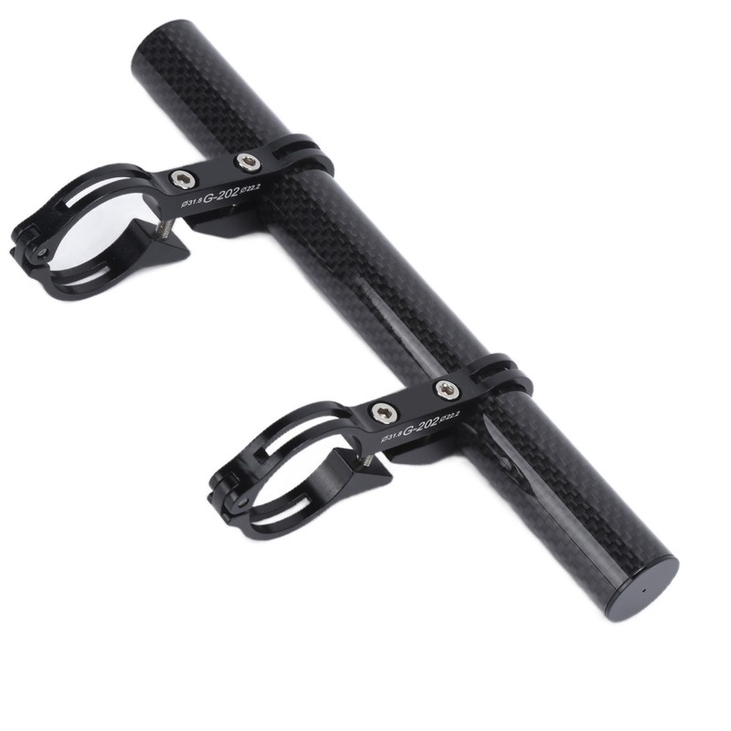 Bike Handlebar Extender 202 Double Rod Carbon Fiber MultiFunction Expansion