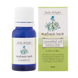 Daily Delight Blend Essential Oil Refreshing Herbs 10ml (100% Natural Blend Essential Oils Aroma Sharp and Refreshing Herbal Scent)