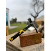 Rolson 10435 Solid Forged Brick Hammer, Black, Metallic, Yellow, 20