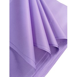 Lilac Tissue Paper Sheets for Wrapping 50 Large Sheets, Acid Free Art Paper, Perfect for Gift Wrap, Storage, Packing, Art & Craft Bulk Pack Archiving Shredding 70 x 50cm Sheet Size