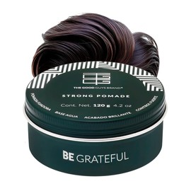 Cera para Cabello Hombre | Strong Pomade a Base de Agua | Pomada para Cabello Hombre Fijación Expert sin Residuos | Ideal para Cabello Grueso y Ondulado | THE GOOD GUYS BRAND (120gr)