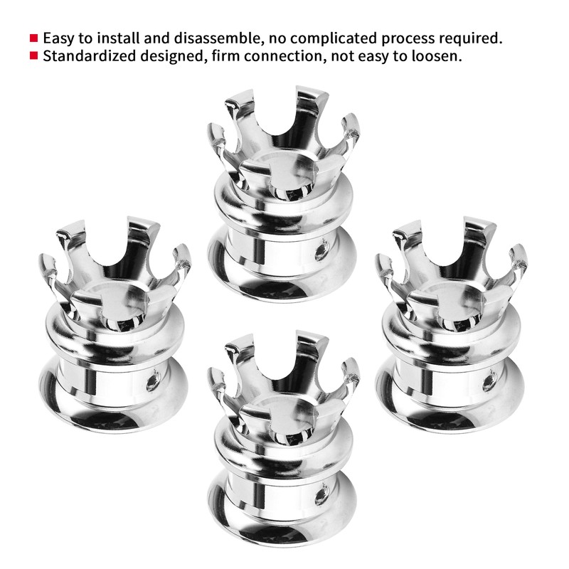 4pcs Engine Screw Cap Covers Crown Styling Fit for XL883/Big