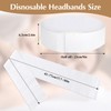 150 PCS Disposable Hairband for Women, Non-woven Fabric Spa Headband