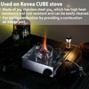 CAMPINGMOON Gas Stove Windshield Ring Stainless Steel for ST-340 Single