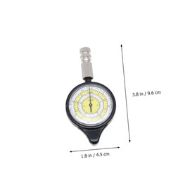 Anneome Mini Outdoor Distance Meter Measuring Tool Metal Wheel for Map Measurement for Field Exploration and Hunting