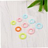 NUOBESTY 300pcs Circle Knitting Stitch Markers Set Crochet Marker Ring