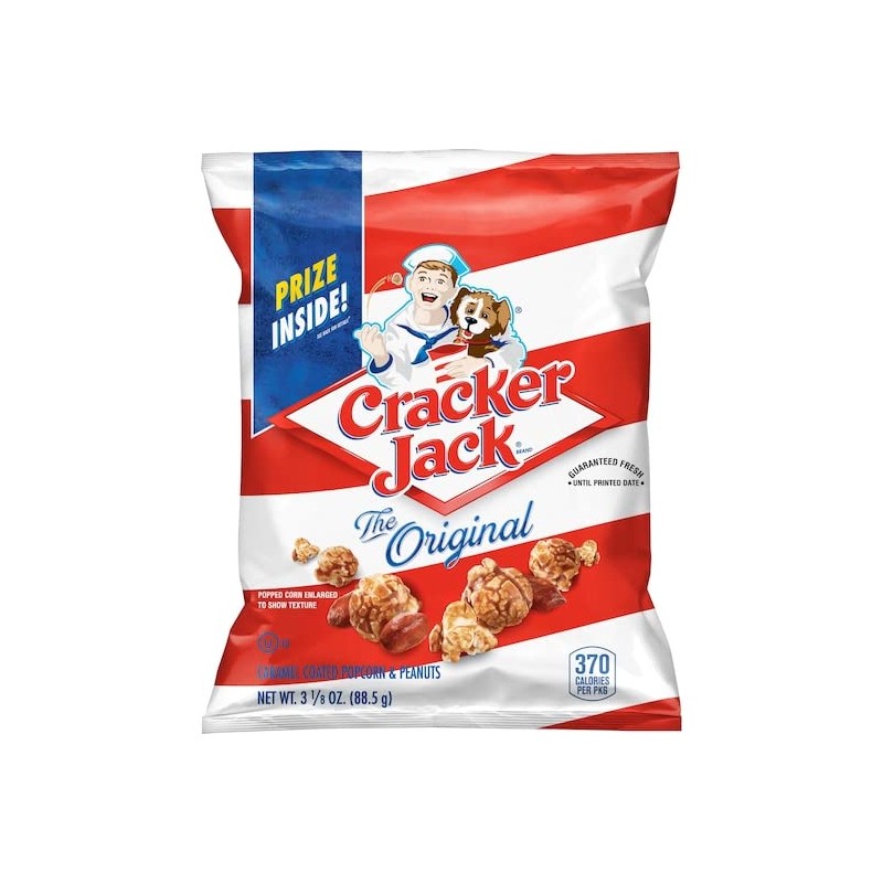 Cracker Jacks Original Large 3.125 Ounce Bag | Pack of