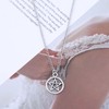 Cimenexe Bohemian Star Choker Necklace Silver Hollow Star Pendant Necklace