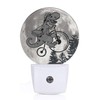 Uanvaha Dinosaur Night Light Big Moon Night Lights Plug into