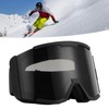 Adult Ski Goggles Double Layer Anti Fog Large Field Cylindrical