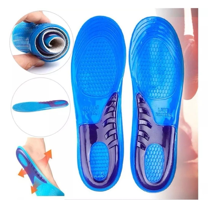 Salaron 2 Pares Plantilla Ortopedica De Gel/descanso/deporte/trabajo
