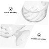 Mipcase 4pcs Acrylic Fish Feeding Cups Durable Shrimp Feeder Food