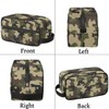 LOMBARDIDEN Kids Travel Toiletry Bag for Boys Men - Camo
