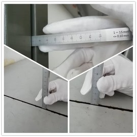 Wedge Feeler Gauge for Gap Measurement – Tapered Precision Measuring Tool for Welding, Flatness & Layout Inspection