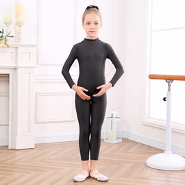 speerise Girls Gymnastics Leotards Long Sleeve Unitards for Toddler Ballet Leotards for Kids Costumes for Girls