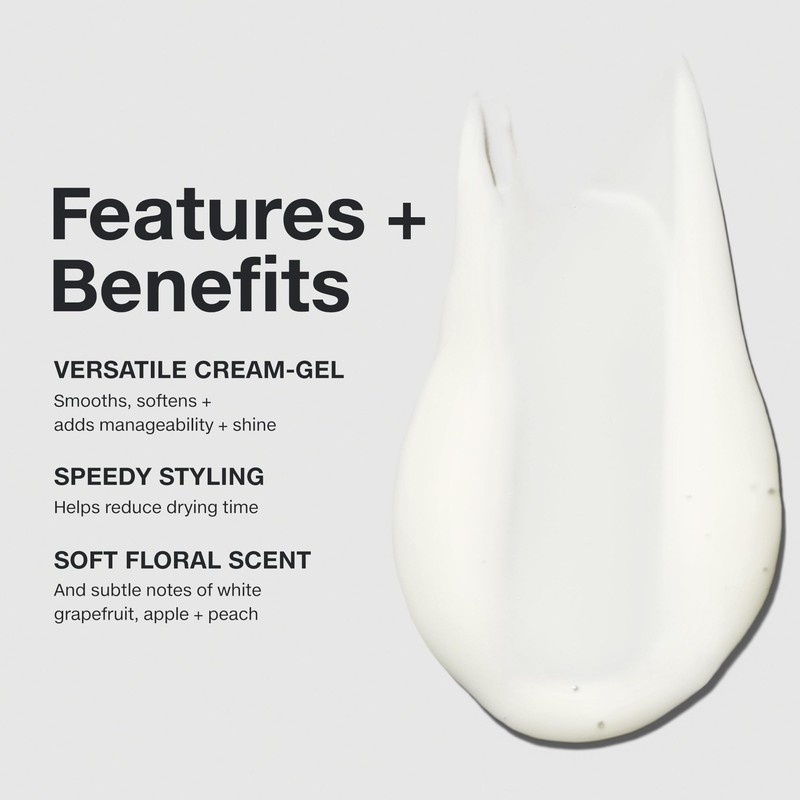 Paul Mitchell Fast Form Styling Cream-Gel, Reduces Drying Time For