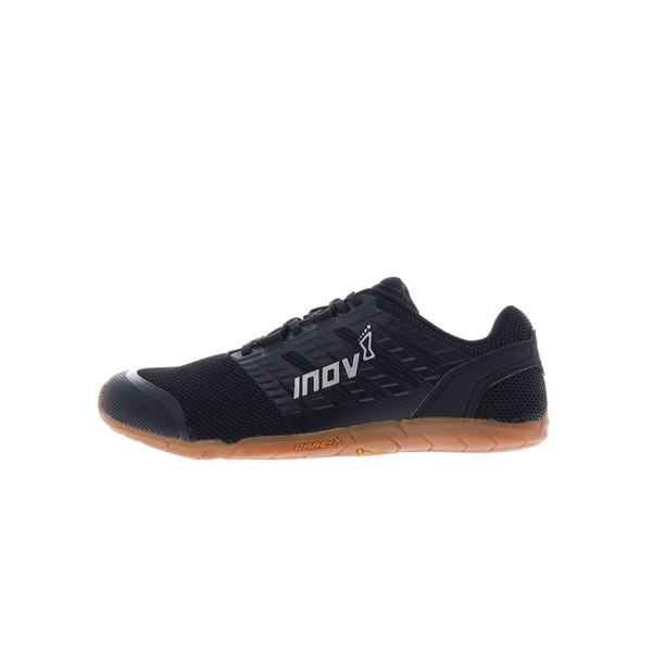 Inov-8 Men's Bare-XF 210 V3 - Minimal Barefoot Cross Training Shoes - Black/Gum - 9.5