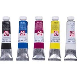 Talens Set Mix Gouache 5 x 20 ml