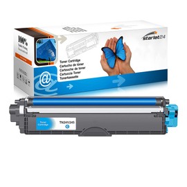 TN241 TN245 Cyan Toner Compatible as Replacement for Brother TN-241 TN-245 Toner for MFC-9332CDW MFC-9142CDN for DCP-9022CDW DCP-9020CDW DCP-9017CDW, HL-3142CW HL-3152CDW, TN241 Cyan