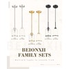 Beionxii Brushed Nickel Pendant Lights Kitchen Island, Hanging Lights Fixtures