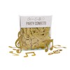 50 x Gold Music Note Confetti | Musician Birthday Party
