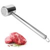 TYSM-CC Fleischklopfer aus 304 Edelstahl, Schnitzelklopfer 26.5 cm Lang Fleischhammer