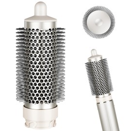 AFDD Round Brush Attachment for Shark FlexStyle Accessories, Normal Round Volumizing Brush Hair Styling Tool for Straight, Wavy, Curly, and Coily Hair