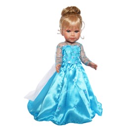 MBD Midnight Princess Gown Fits 18 Inch Girl Dolls Includes Sparkle Ballet Flats