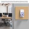Marketing Holders Slatwall Brochure Holder with Card Slot for 4"