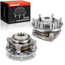 A-Premium 2 x Front Wheel Bearing and Hub Assembly with 6-Lug Compatible with Toyota Tacoma 2005-2020, 4Runner 2003-2020, FJ Cruiser 2007-2014, RWD Only