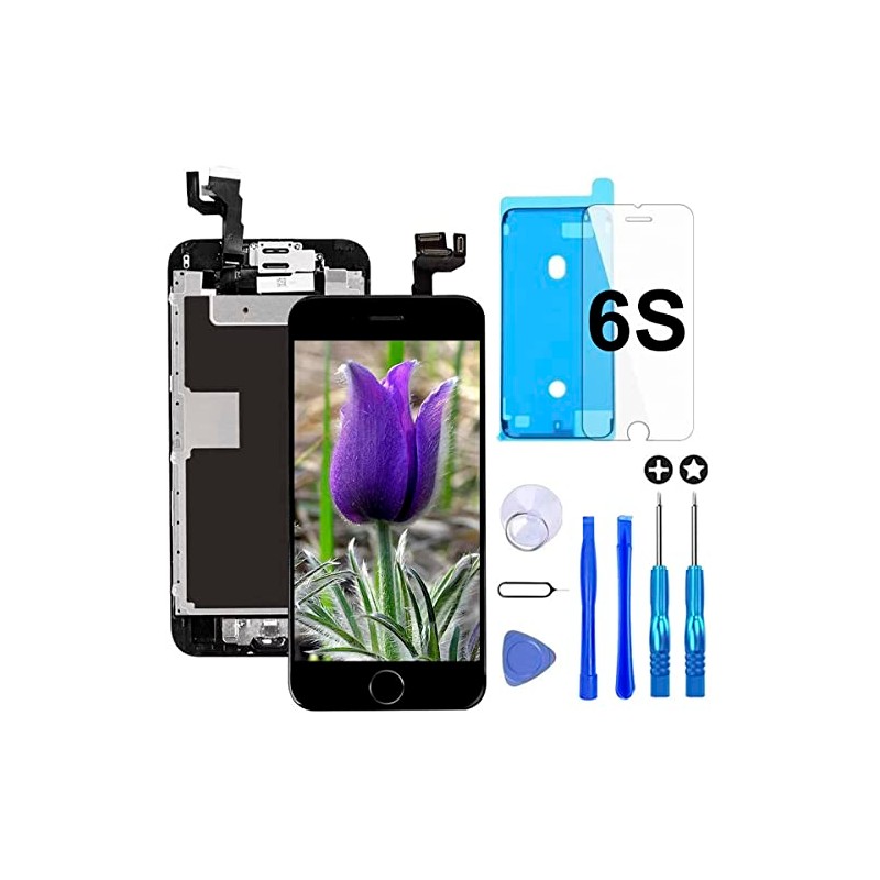 Brinonac for iPhone 6s Screen Replacement Black Touch Display LCD