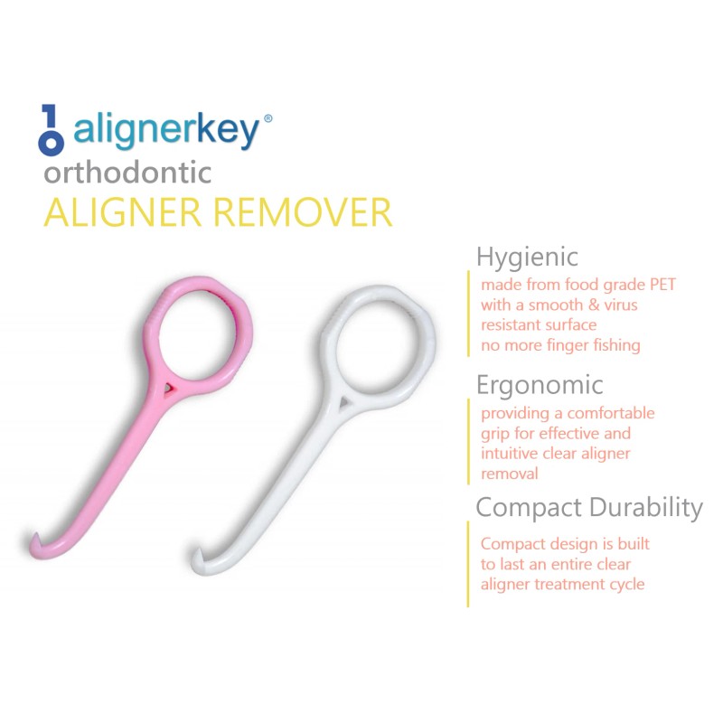AlignerKey Clear Aligner Ortho Removal Tool for Invisalign by Aligner