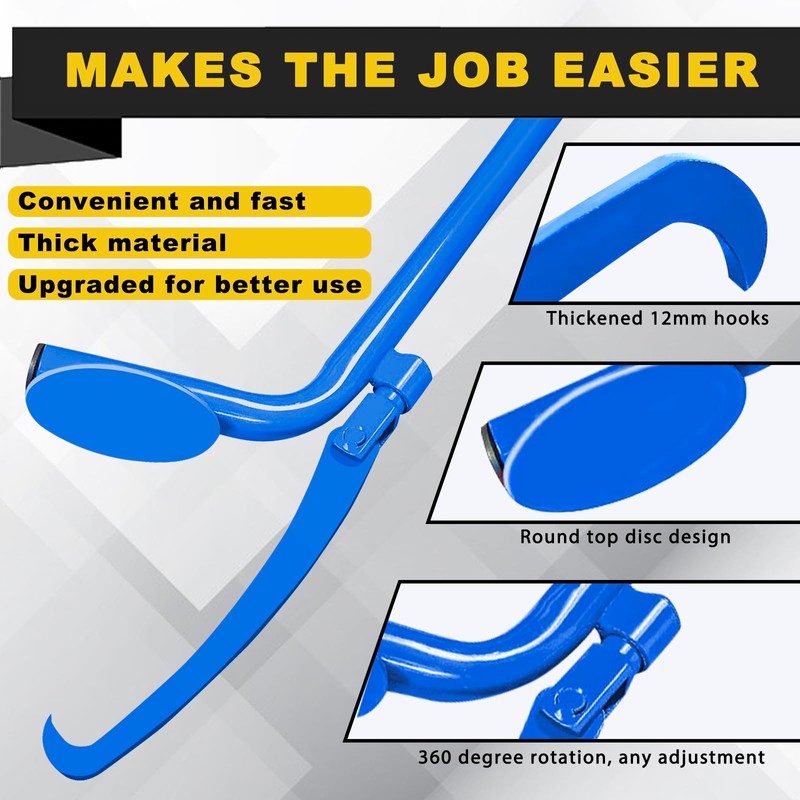 HQSSWUCH Semi Tire Changing Tools, Heavy Duty Truck Tire Remover,