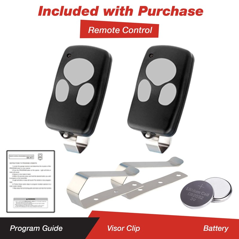 Two GDR PRO for Wayne Dalton 372310 Garage Door Remote