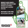 SIGG Deep Magenta Touch Water Bottle (0.6 L), Non-Toxic and