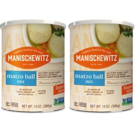 Manischewitz Family Size Original Matzo Ball Mix 13oz (2 Pack) in Resealable Container