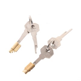 SeLgurFos CB Series Nylon Material Chastity Cage Universal Mortice Lock Accessories Key Tool Including a Lock Cylinder