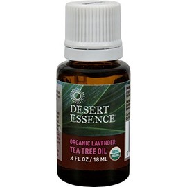 Pack of 3 x Desert Essence Oil Lavender and Tea Tree - 0.6 fl oz