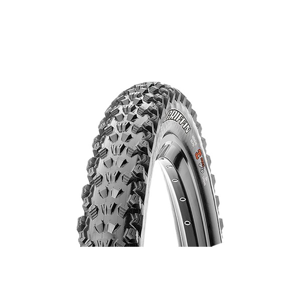 Maxxis Griffin Triple Compound Dual Ply Wire Bead Downhill Bicycle Tire (Black - 27.5 x 2.40)