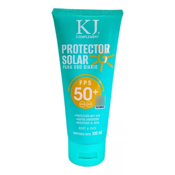 KJ Protector Solar Fps 50 Facial Y Corporal Textura Ligera Kj