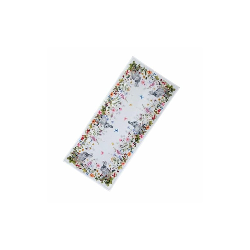 texpot Table Runner 40 x 90 cm with Bunny Print