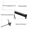 Professional Harmonica Holder, Metal Durable Harmonica Support, Hands Free Beginners