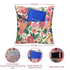 Xmzsdz Hysterectomy Pillow for Abdominal Surgery, C Section Pillow with Pocket, Hernia Surgery Pillow, Cough Tummy Pillow After Surgery, Post Hysterectomy Must Haves, Hysterectomy Recovery Gifts