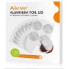 Aieve 120Pcs Aluminum Foil Seals Lid for Reusable Nespresso Pods