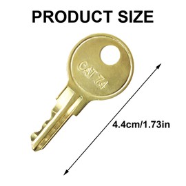 Dispenser Keys for Bobrick 33043 CAT74 10 Pack Toilet Paper Towel Dispenser Key Dispenser Keys Paper Towel Key Compatible with Bobrick Cat 74 Dispenser