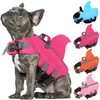 SUNFURA Shark Life Jacket for Dogs, Reflective Dog Life Vest