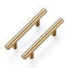 Ravinte 30 Pack 5 Inch Cabinet Pulls Champagne Bronze Stainless