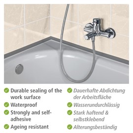 Wenko Sealing Tape, Waterproof, Plastic