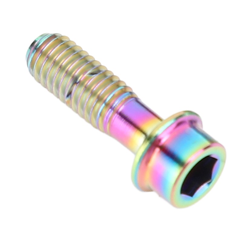 6PCS Bicycle Stem Bolt M5 X 16mm Titanium Alloy Waterproof